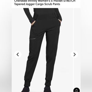 Black Jogger Cherokee infinity